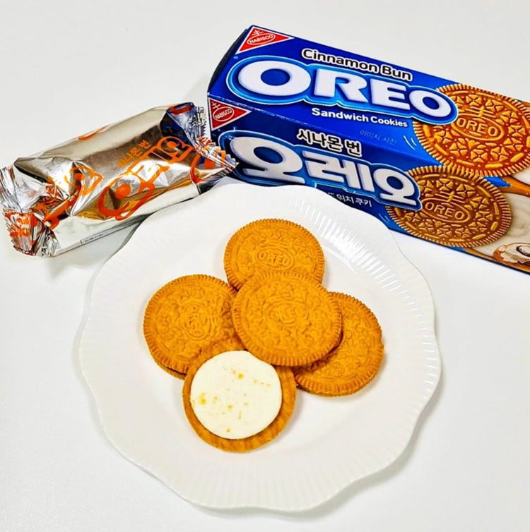 OREO CINNAMON BUN SANDWICH COOKIE 80g NABISCO (KOREA) – La ...